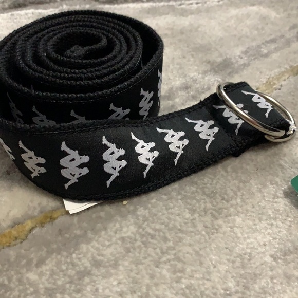 Kappa Adjustable Black Belt - Vintage Style - Picture 2 of 3